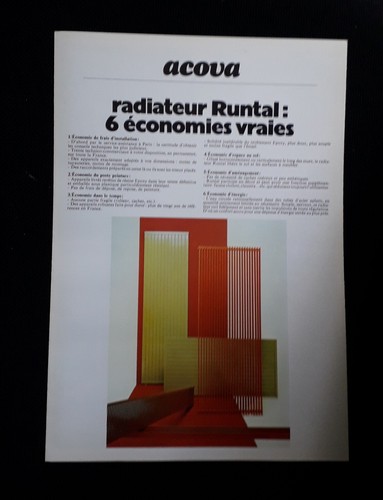 Dépliant acova radiateur - ,