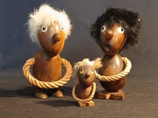 3 figurines Family Troll teck