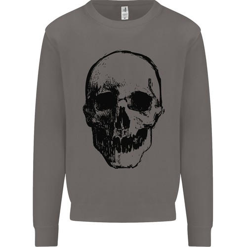 Sweat capuche homme crâne - À,