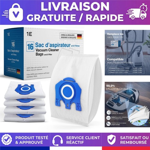 Sacs aspirateur avec - sacs, gn