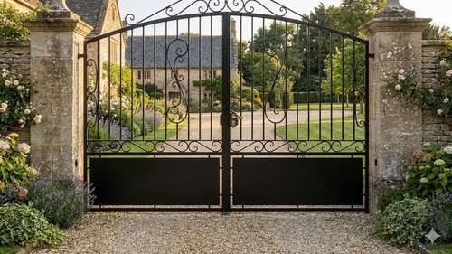 Portail battant acier - battant,