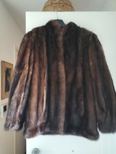 Veste blouson en fourrure