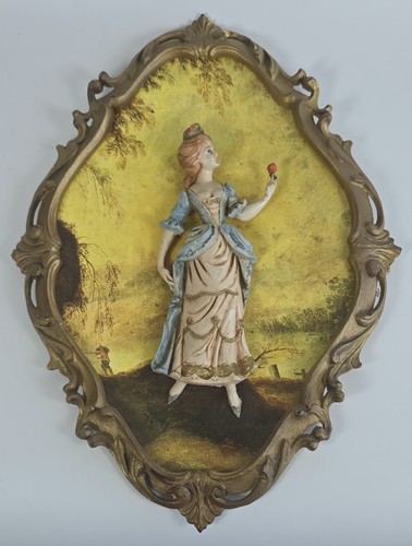 Cadre victorien doré - , 🍀