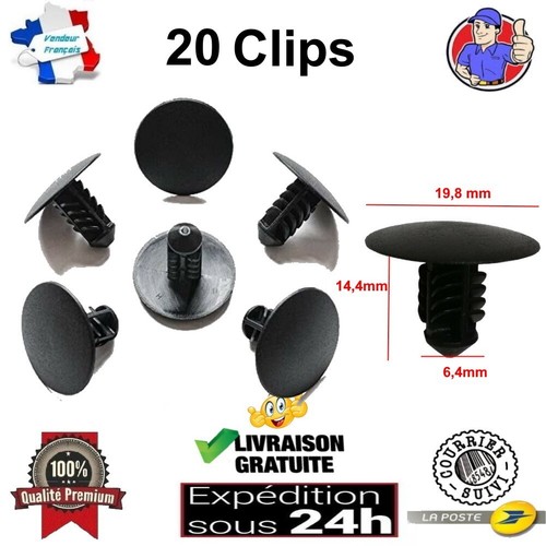 Clip fixation garniture - 20,