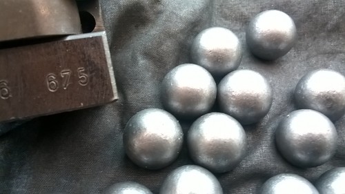 Balles ronde diam 675 - .675,