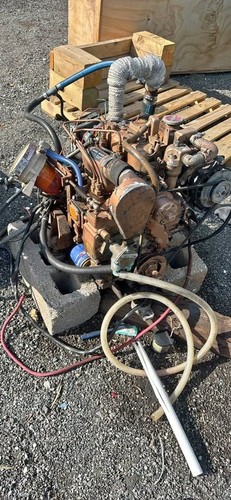 Moteur diesel marin universal - moteur,
