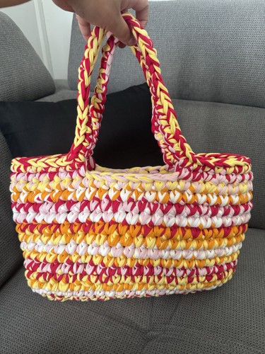 Sac crochet fourre tout - au, fourre-tout