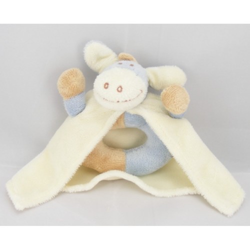 Doudou hochet ane - paco, avec