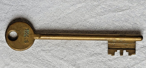 Ancienne clef laiton - , de