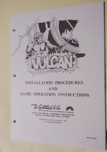 Flipper vulcan set complet 3 - flipper,