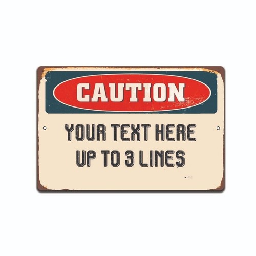 Sign custom aluminum metal - aluminum,