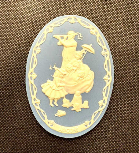 Blue white wedgwood - &,
