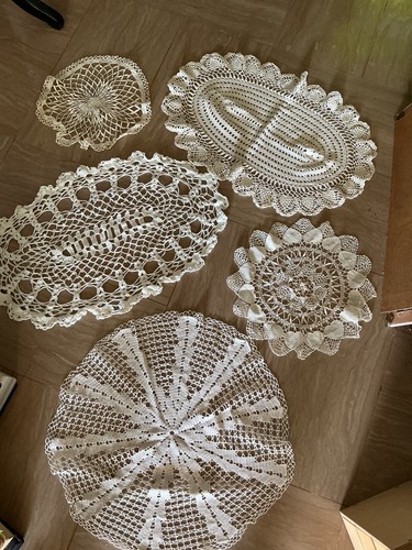 Lot napperons anciens - lot, de