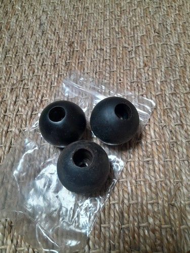 Lampe gras lot 3 boules - gras, de