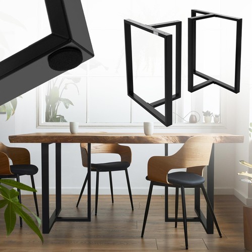 Set pieds table forme t - de,