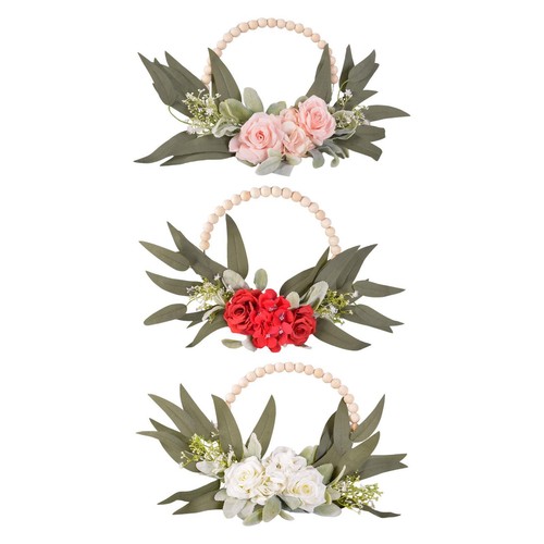 Porte entrée bois floral - bois,