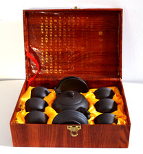 Service à thé en argile