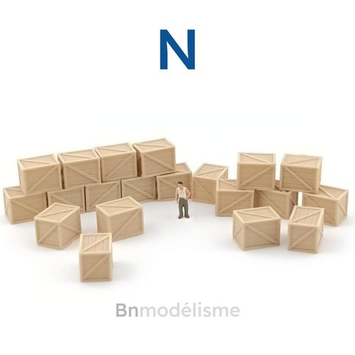 160 lot 20 - lot, caisses