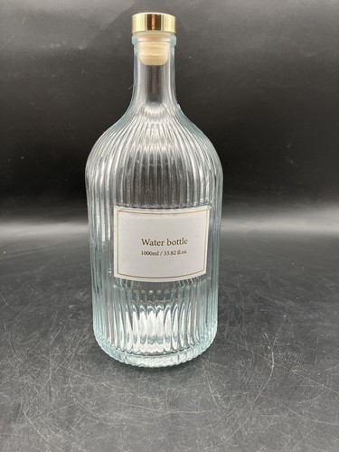 Bouteille eau verre - bouteille, en
