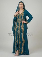 Majestic Teal Blue Moroccan