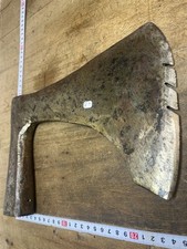 hache  Bucheron Charpentier outil ancien Old Tool Axe Hache Ref N.7 C