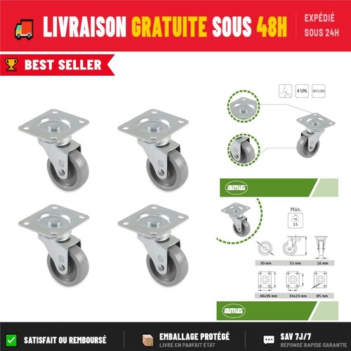 Amig lot roulettes - 4,