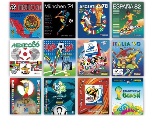 Panini world cup album - panini, covers