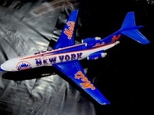 New York Mets Boeing 727-100 Team Plane by Danbury mint (Metal Construction)