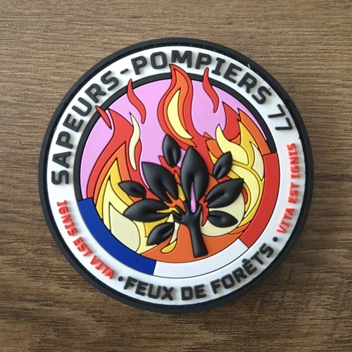 écusson sapeurs pompiers - Écusson, 77