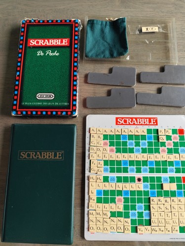 Scrabble poche magnétique - poche,