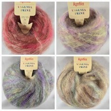 Katia Yarn Ingenua Print 78% Mohair 13% Nylon 9% Wool 153y 50g 1.75oz
