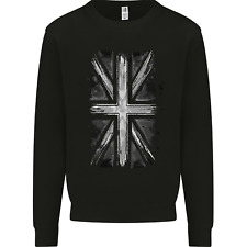 Sweat À Capuche Union Jack Drapeau GB Britannique UK Grande-Bretagne Pour Hommes