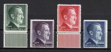 Allemagne 1942 MNH 799A-802A