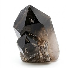Cristal de Quartz Fumé Stufe