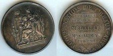 Médaille de table - Ecole