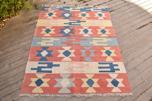 Tapis turc kilim tissé - 3'x5',