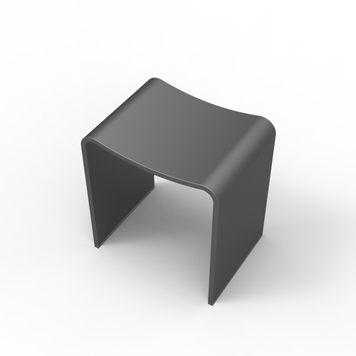 Tabouret douche bain fonte - de,