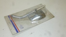 Rétroviseur 10 Mm Droit Universel Pour Yamaha Chopper Argent