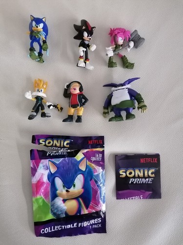 Lot neuf figurines sonic - figurines, --