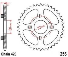 Roue a Chaîne 40 Dents