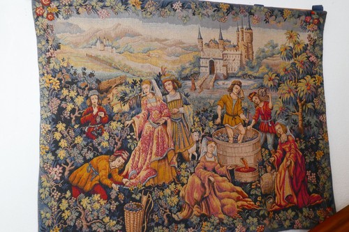 Tapisserie médiévale murale - tapisserie,