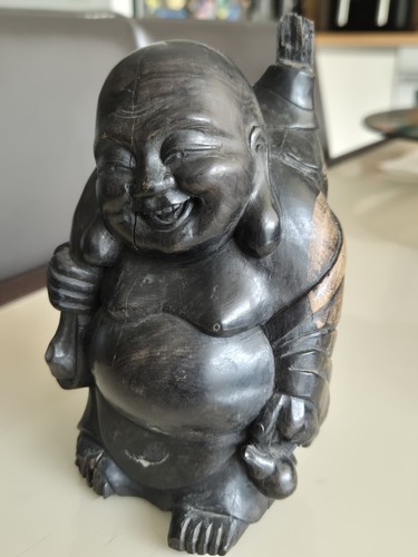 Statue bouddha rieur budai - statue,