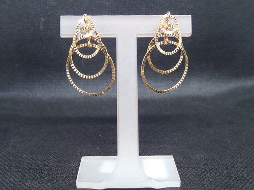 Boucle oreille or jaune - d'oreille,