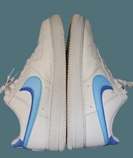 Nike Air Force 1'07 LV8 Sail/Blue Chill-Medium Blue Men Size 11.5