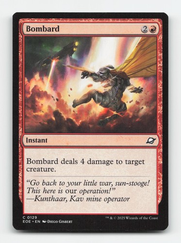 Bombard 129 common edge - 129, of