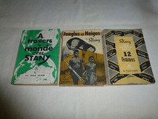 TROIS LIVRES AVEC STANY 1954 / 1952 / 1953