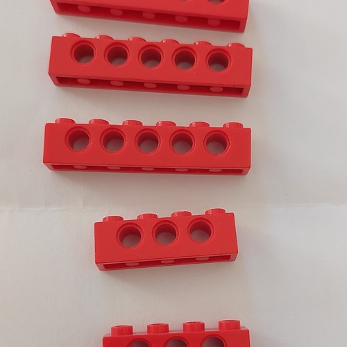 Lego technic liftarm rouge - technic, 1x6