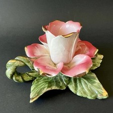 Bougeoir vintage forme fleur