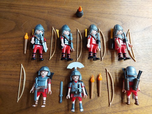 Playmobil 6 archers romains - ,