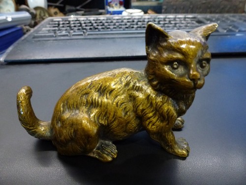 Chat bronze - bronze, de